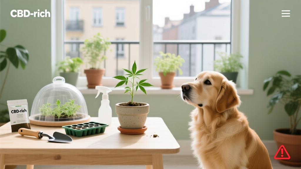 Pet Friendly How to Plant Marijuana Seeds Indoors: 7 Non-Negotiable Safety Steps Every Pet Owner Must Take Before Germinating — Because One Mistake Can Land Your Dog in the ER (ASPCA-Verified)