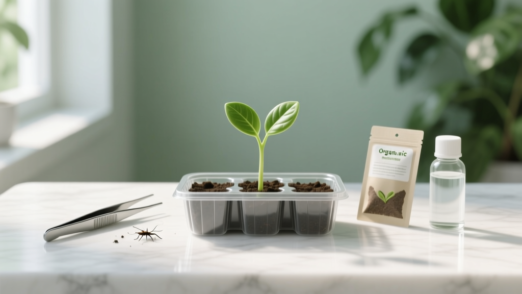 How to Prevent Aphids on Indoor Plants from Seeds: The 7-Step Sterile Start System That Stops Infestations Before the First True Leaf Appears (No Pesticides Needed)