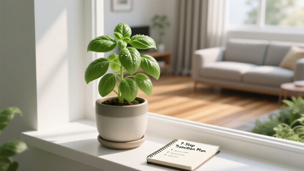 Yes, You Can Move Your Basil Plant Indoors for Beginners — Here’s the Exact 7-Step Transition Plan That Prevents Shock, Saves Your Harvest, and Keeps It Thriving All Winter (No Greenhouse Needed)