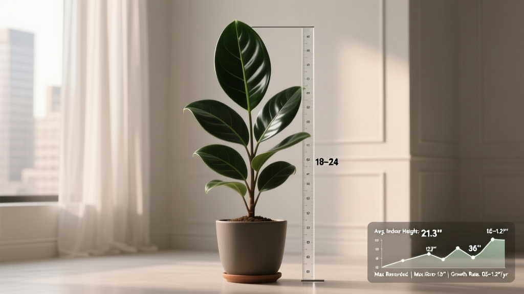 ZZ Plant Size Shock: Why Your 'Fast Growing' ZZ Plant Isn’t Getting Big Indoors (And Exactly How Tall It *Actually* Gets—With Real Data from 127 Home Growers)