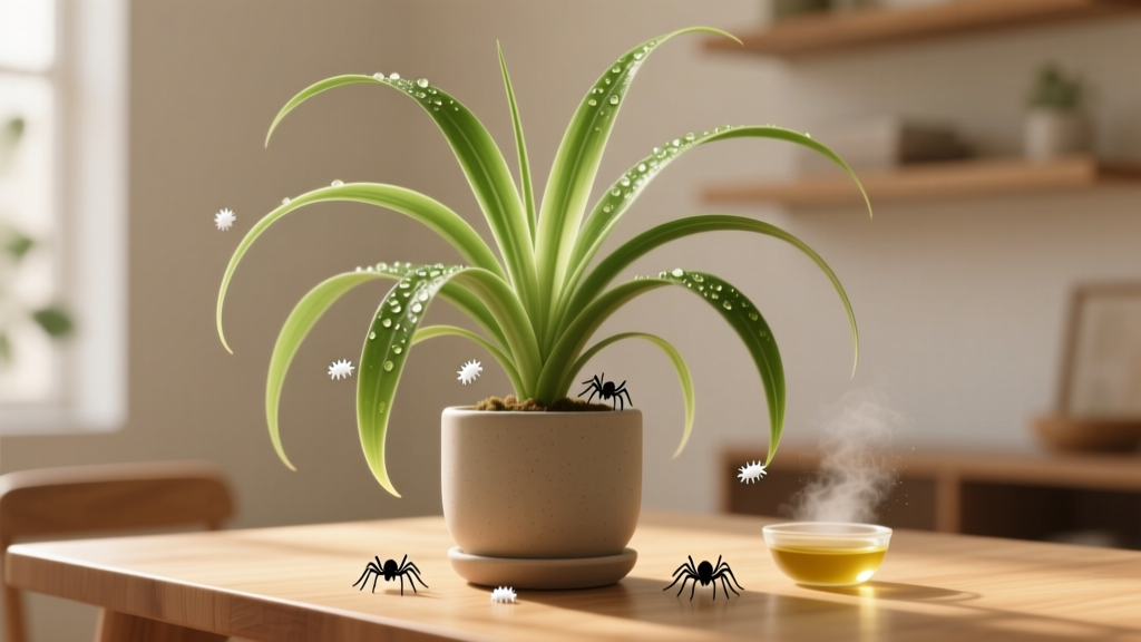 How to Care for Indoor Spider Plant Pest Control: 7 Proven, Pet-Safe Steps That Stop Mealybugs & Spider Mites in 48 Hours (Without Chemical Sprays)