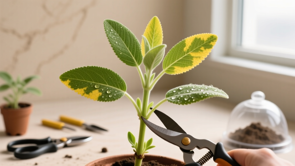How to Propagate Texas Sage Plant with Yellow Leaves: A Step-by-Step Rescue Guide That Fixes Chlorosis First (So Your Cuttings Actually Root & Thrive)
