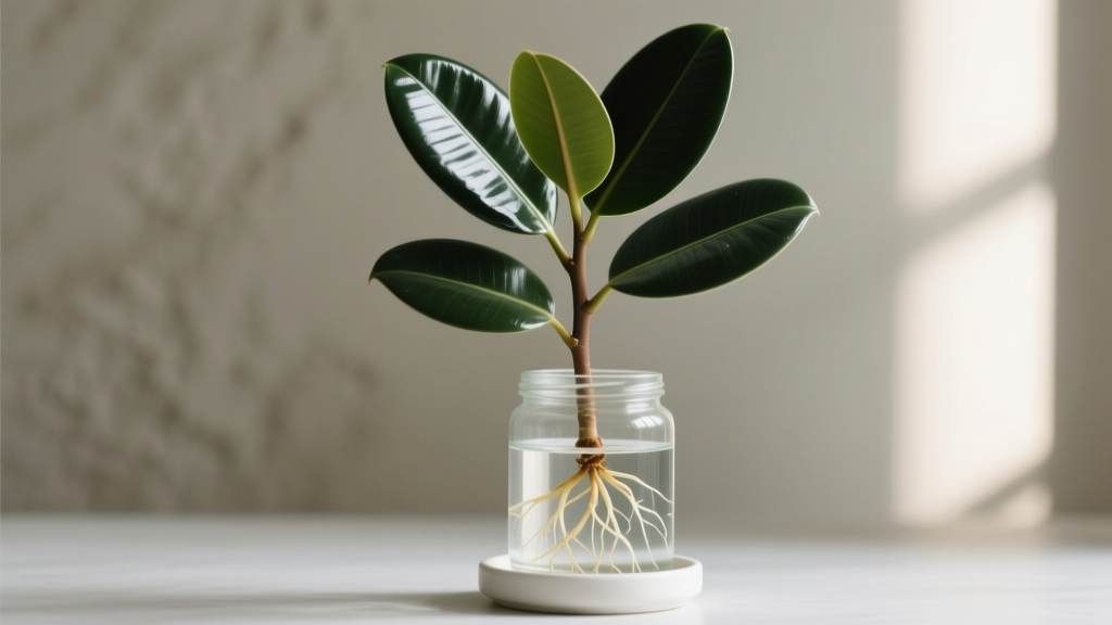 Low Maintenance How to Propagate Indoor Rubber Plant: The 3-Minute Water Propagation Method That Works 97% of the Time (No Soil, No Mistakes, No Root Rot)