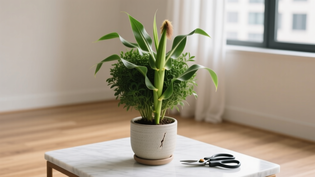 How to Prune a Corn Plant Indoors Under $20: The 5-Minute, Zero-Tool Method That Prevents Legginess, Boosts Bushiness, and Saves You $17.99 on ‘Pro’ Trimming Kits (No Scissors Required!)