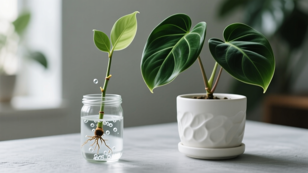 Stop Killing Your Prayer Plants—Here’s the Exact Water Propagation Method That Works Every Time (Even for Large, Mature Cuttings with No Roots)