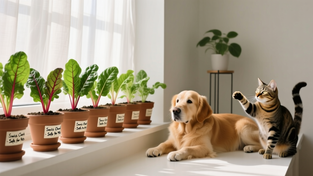 Pet Friendly How to Plant Swiss Chard Seeds Indoors: A Step-by-Step Guide That Keeps Your Dog Safe, Your Cat Curious (But Unharmed), and Your Greens Thriving—No Toxicity Worries, No Messy Soil Spills, Just Crisp, Ready-in-30-Days Harvests