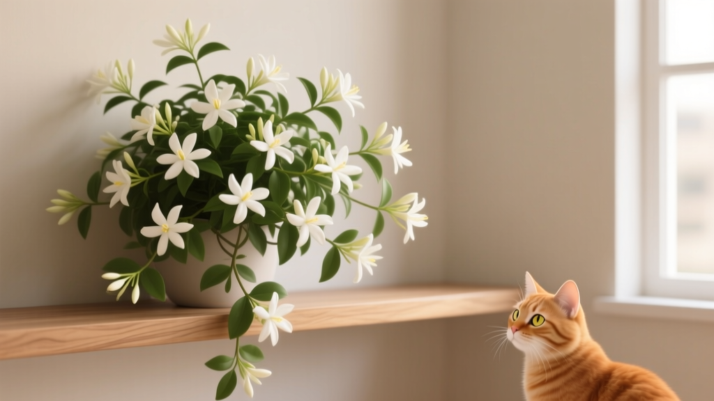Is Star Jasmine Toxic to Cats? The Truth About Growing This Fragrant Vine Indoors — What Every Cat Owner Needs to Know Before Bringing It Home