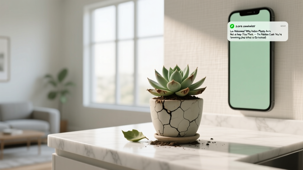 ‘Low maintenance why plants indoors are not a good idea’ — The Hidden Costs You’re Overlooking (And What to Do Instead)