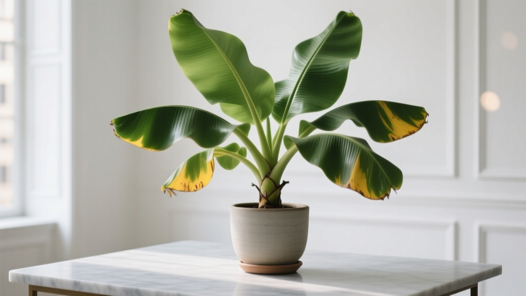 Large How to Care for Indoor Banana Plant: The 7-Step Survival Guide That Stops Yellow Leaves, Stunted Growth & Sudden Collapse — Even If You’ve Killed One Before