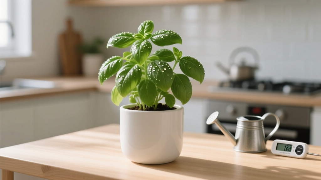How Often Do You Water a Basil Plant Indoors Watering Schedule? The Exact Timing, Signs, and Science-Backed Method That Prevents Wilting, Root Rot, and Bitter Leaves—Even If You’ve Killed 3 Plants Before