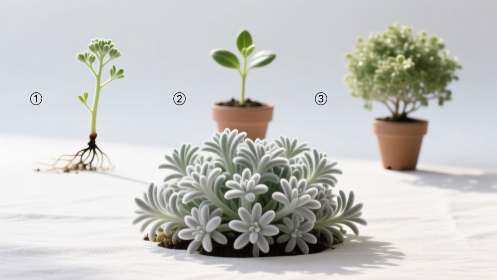 Stop Killing Your Silver Mound! The 3-Step Propagation Method That Guarantees 92% Success (Even for Beginners) — Fast Growing How to Propagate Silver Mound Plant Without Root Rot, Leggy Stems, or Wasted Time