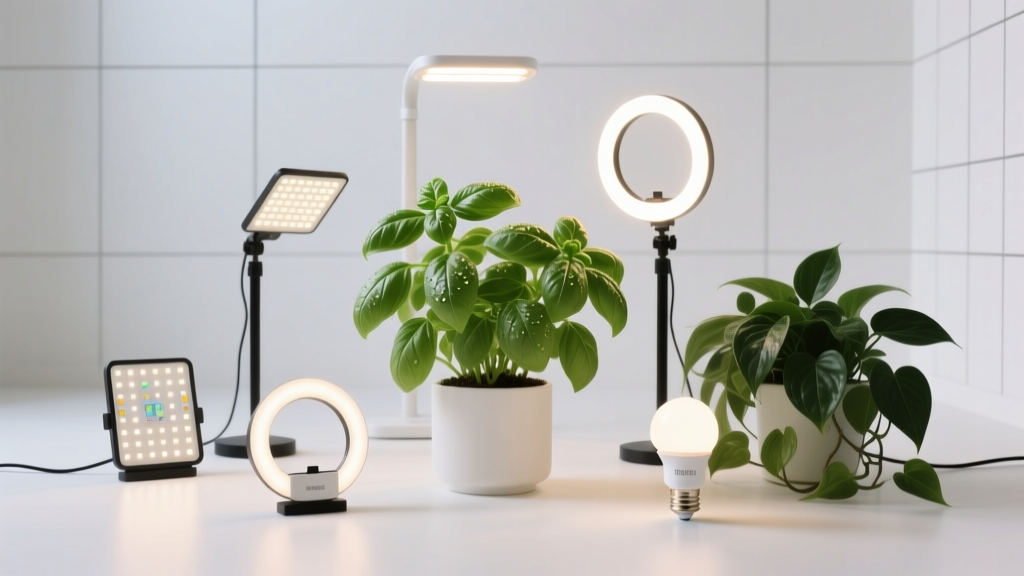 The Small Light That Actually Helps Plants Grow Indoors: 7 Science-Backed Options (No More Leggy Basil or Pale Pothos!)