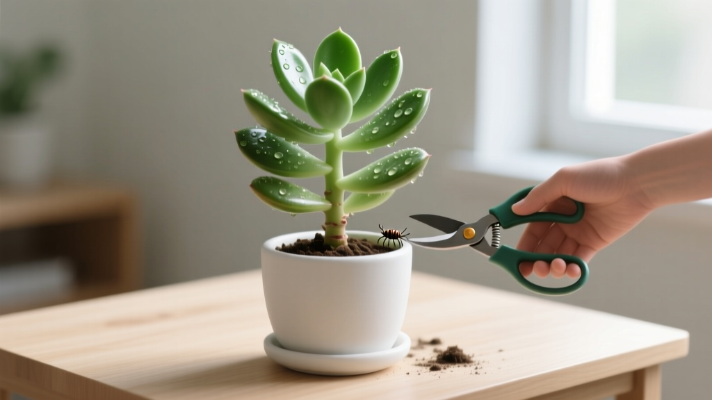 How to Repot Indoor Jade Plant Pest Control: The 7-Step Stress-Free Protocol That Stops Mealybugs Before They Spread & Saves Your Plant’s Life (No Pesticides Needed)
