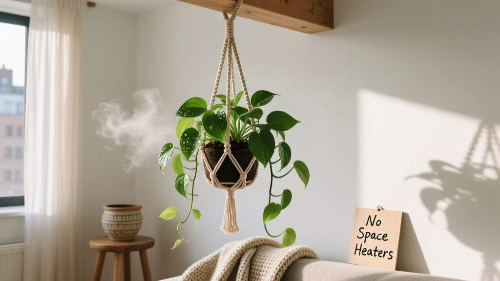 How to Keep Indoor Hanging Plants Warm Under $20: 7 Proven, Non-Electric Tricks That Actually Work (No Space Heaters, No Wiring, Just Smart Botanical Hacks)