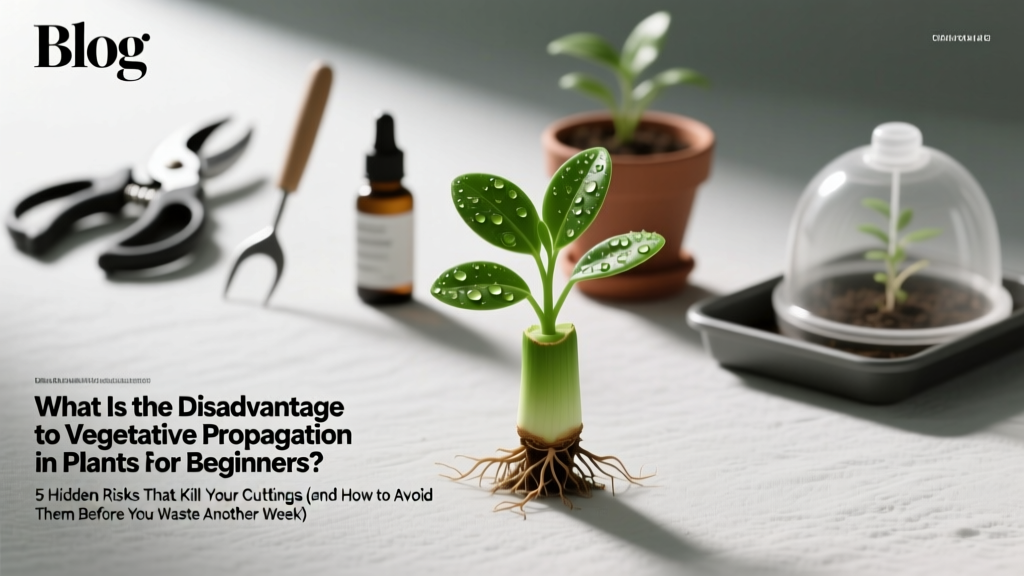 What Is the Disadvantage to Vegetative Propagation in Plants for Beginners? 5 Hidden Risks That Kill Your Cuttings (and How to Avoid Them Before You Waste Another Week)