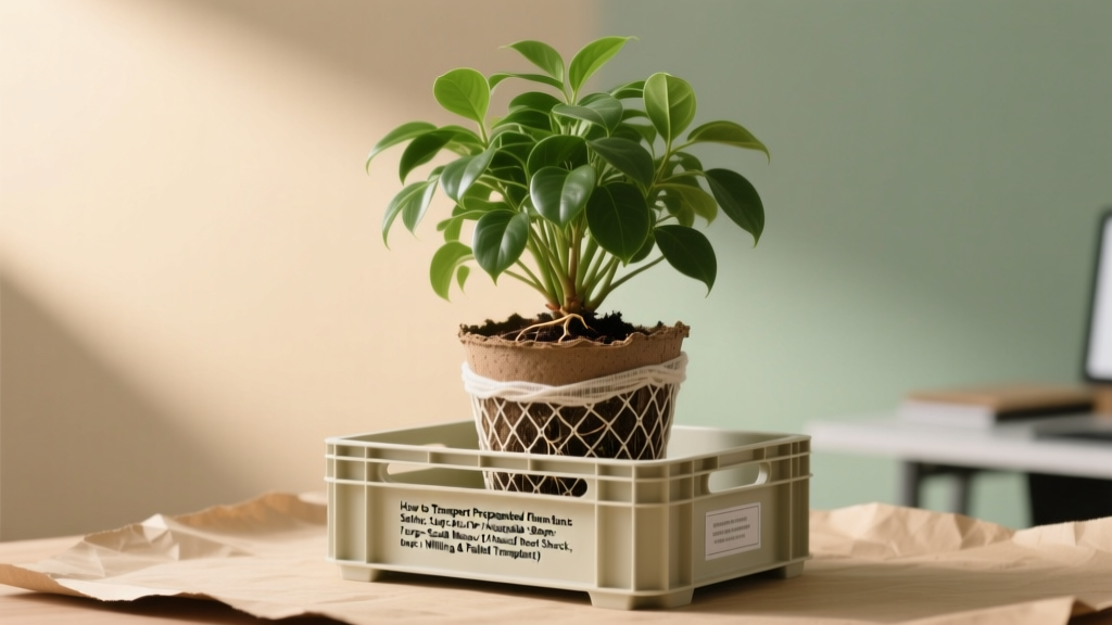 How to Transport Propagated Plants Safely: 7 Non-Negotiable Steps for Large-Scale Moves (Avoid Root Shock, Wilting & Failed Transplants)
