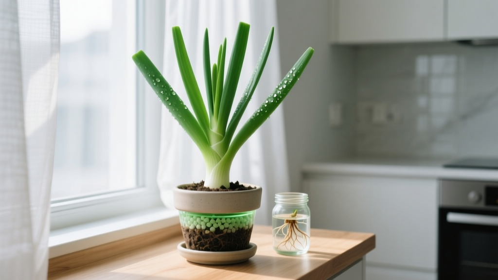 How to Make Green Onion Indoor Plant Under $20: The Realistic 7-Step Setup That Actually Grows Harvestable Greens in 10 Days (No Soil, No Special Lights, No Failures)
