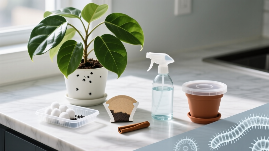 How to Treat Gnats in Indoor Plants Under $20: 5 Proven, Dollar-Store-Safe Methods That Actually Kill Larvae (Not Just the Annoying Adults) — No Sprays, No Subscription Boxes, Just Science-Backed Fixes You Can Start Tonight