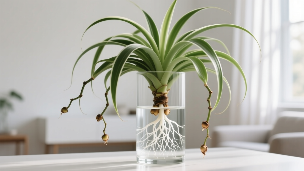 Stop Losing Your Spider Plant Babies! Here’s the Exact Step-by-Step Method to Propagate Large Spider Plants in Water — No Rot, No Guesswork, Just 100% Success (Even for Beginners)