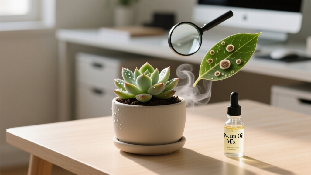 Succulent How to Remove Fungus from Indoor Plants: 7 Science-Backed Steps That Stop Mold, Powdery Mildew & Root Rot in 48 Hours—Without Killing Your Plants