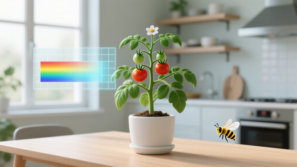 Why Are My Indoor Tomato Plants Not Flowering? 7 Science-Backed Fixes You’re Probably Overlooking (Especially the Light & Pollination Mistakes)