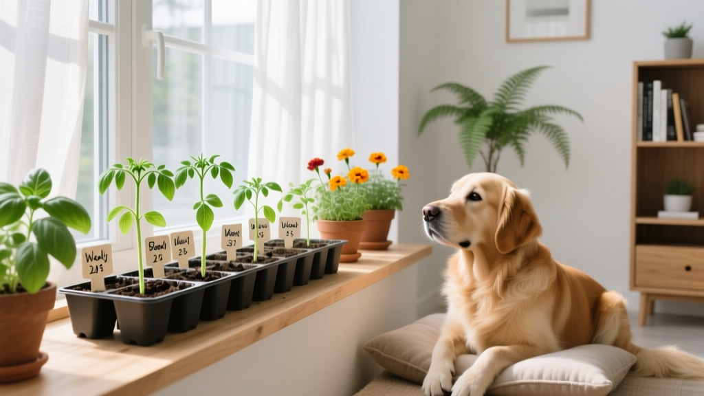 When to Plant Tomato Seeds Indoors in the UK (Pet-Friendly Guide): The Exact Week-by-Week Timeline That Prevents Toxic Mistakes & Saves Your Pups — Plus 5 Vet-Approved Safety Swaps You’ll Wish You Knew Sooner