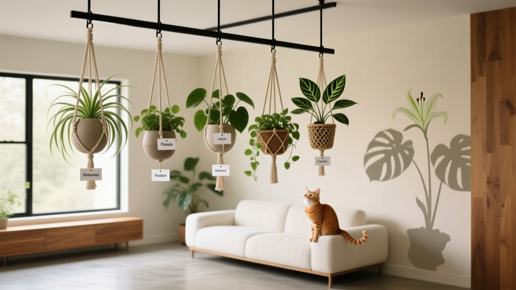 Cat-Safe Hanging Plants: 7 Non-Toxic Picks & 5 to Avoid