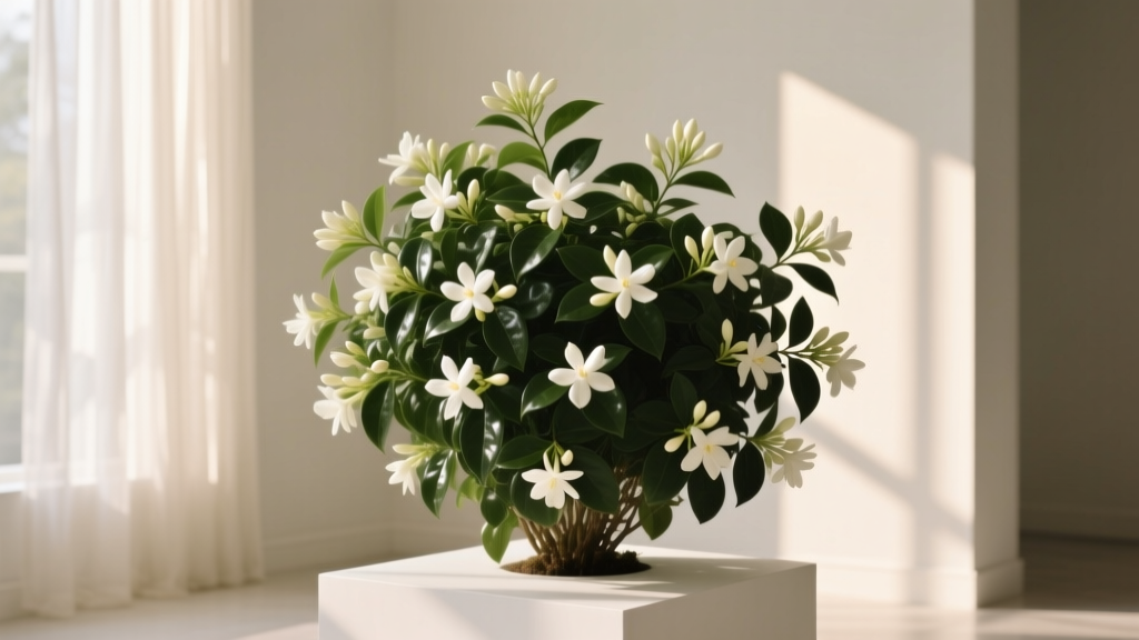 How to Keep a Jasmine Plant Indoors in Bright Light Without Burning Leaves, Dropping Blossoms, or Triggering Leggy Growth — A Botanist-Approved 7-Step Light & Care Framework