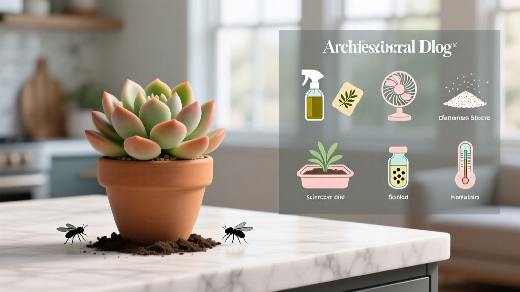 Succulent How to Kill Little Black Flies on Indoor Plants: 7 Science-Backed, Pet-Safe Fixes That Work in 48 Hours (No More Guesswork or Toxic Sprays!)