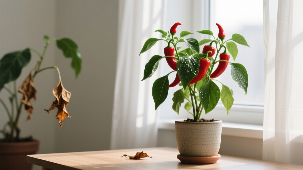 Why Your Indoor Chilli Plants Are Dropping Leaves — 7 Science-Backed Fixes You Can Apply Tonight (No More Guesswork, Just Results)