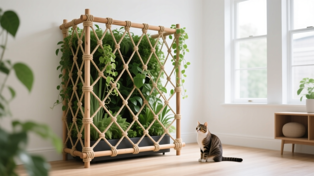 Stop risking your cat’s life—here’s exactly how to make indoor trellis netting for plants that’s 100% non-toxic, vet-approved, and takes under 20 minutes using only pet-safe materials you already own (no glue, no plastic, no hidden hazards).