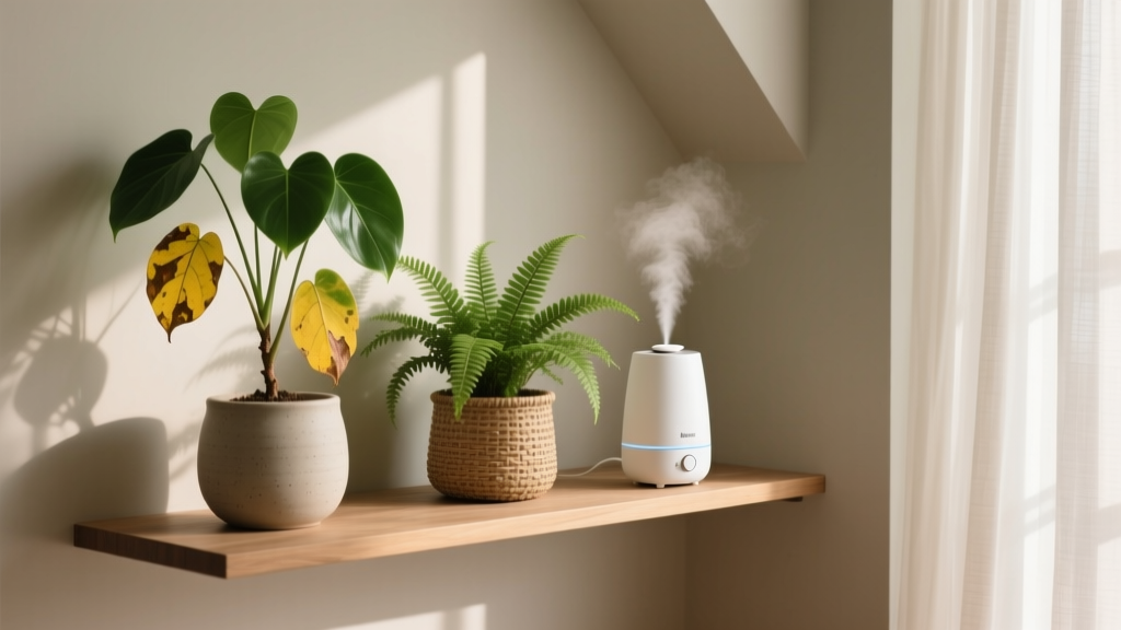 Is a humidifier good for indoor plants dropping leaves? Here’s what 127 houseplant owners learned the hard way—and how to use one *without* causing root rot, mold, or fungal blight.