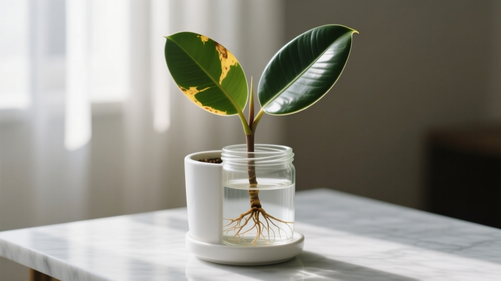 Do rubber plants propagate in water dropping leaves? Here’s the truth: why leaf loss happens during water propagation—and exactly how to fix it before your cutting fails (7 proven steps to 92% success)