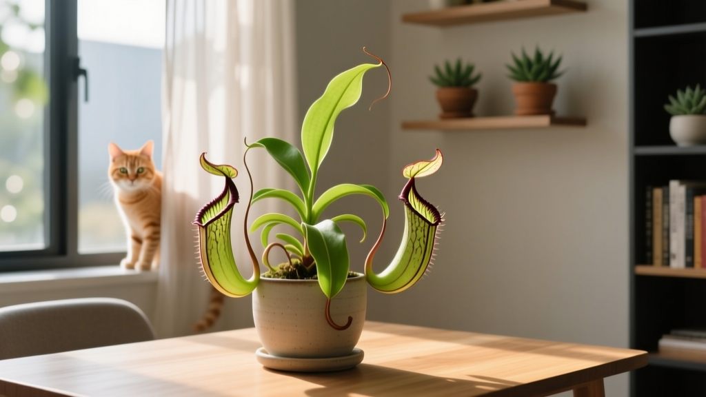 Toxic to Cats? Can You Keep a Pitcher Plant Indoors Safely? The Truth About Nepenthes & Your Feline Friend — What Veterinarians and Horticulturists Actually Recommend (Spoiler: It’s Not Just ‘Non-Toxic’ That Matters)