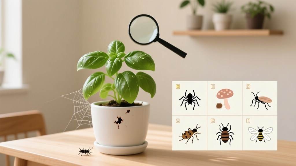 What Is Eating My Indoor Basil Plant Under $20? 7 Real Pests You Can ID in 60 Seconds (and How to Stop Them — Without Spending More Than $19.99)
