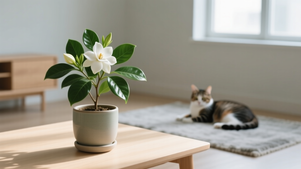 Is Your Indoor Gardenia Toxic to Cats? And Exactly How Often Should You Water It—Without Killing the Plant or Endangering Your Feline?