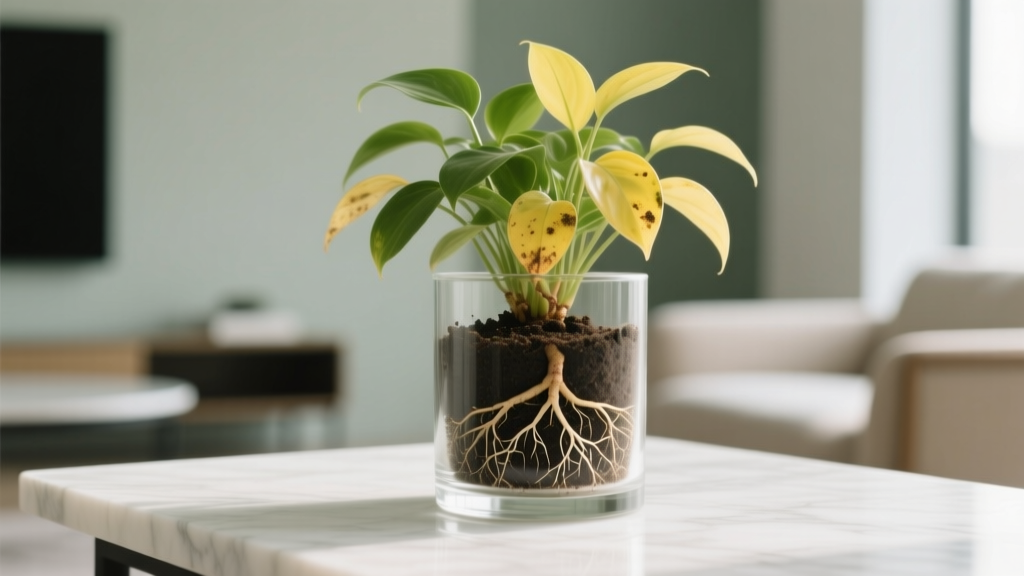 Are glass planters okay for indoor plants with yellow leaves? Here’s the truth: 5 hidden root-stress triggers they amplify (and exactly how to fix each one without ditching your favorite vase)