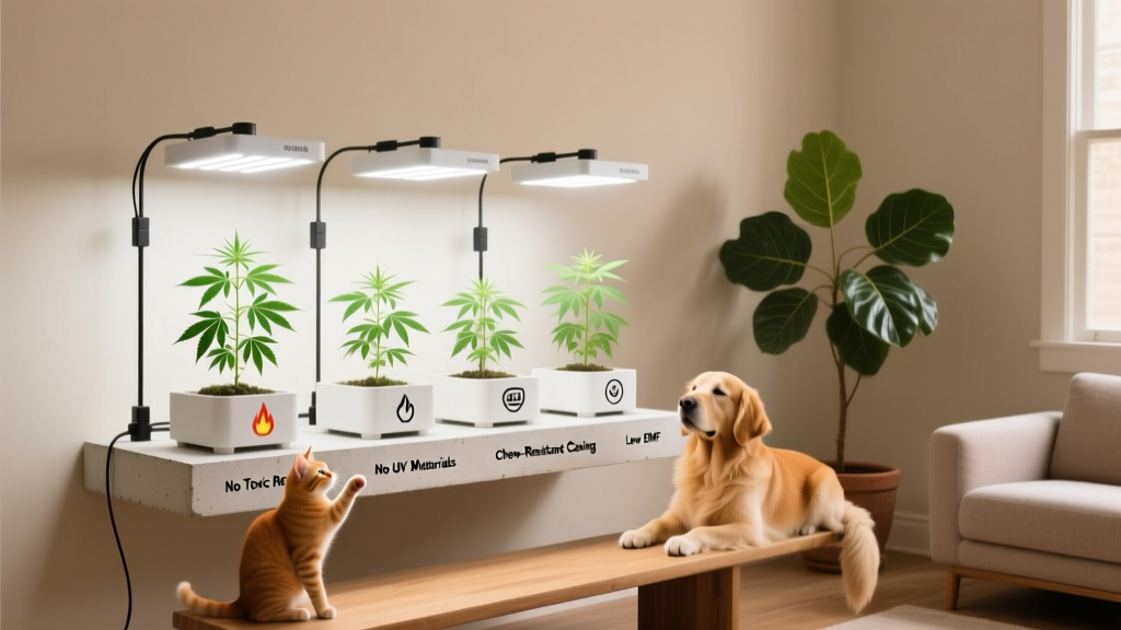 Pet Friendly What Lights to Use for Indoor Weed Plants: The Only 5-Light Guide That Keeps Your Dog Safe, Your Cat Calm, and Your Yields High (No Toxic Heat, No UV Burns, No Accidental Chewing)