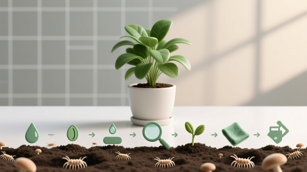 How to Get Rid of Gnats in Indoor Potted Plants From Seeds: 7 Science-Backed Steps That Stop Fungus Gnats Before They Hatch (No Sticky Traps or Chemicals Needed)