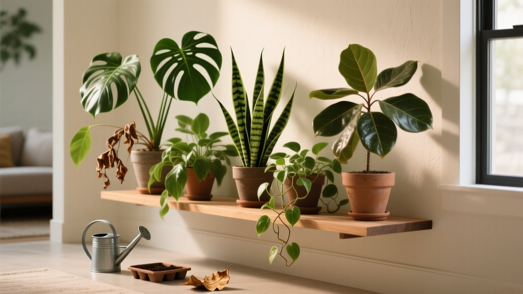 Why Your Indoor Plants Are Dropping Leaves AND Losing Shine—7 Natural Fixes That Actually Work (No Polish, No Stress, Just Science-Backed Care)