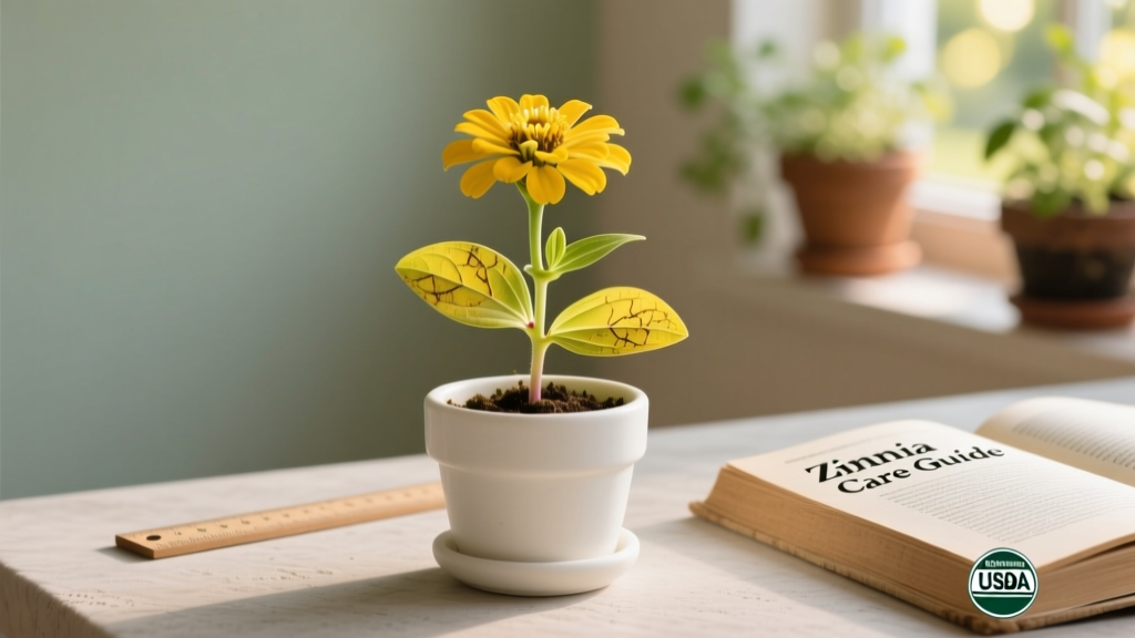 How Late Can You Plant Zinnia Seeds Indoors With Yellow Leaves? The Truth About Salvaging Stressed Seedlings—Plus When to Start Over vs. Rescue (Backed by Extension Research)