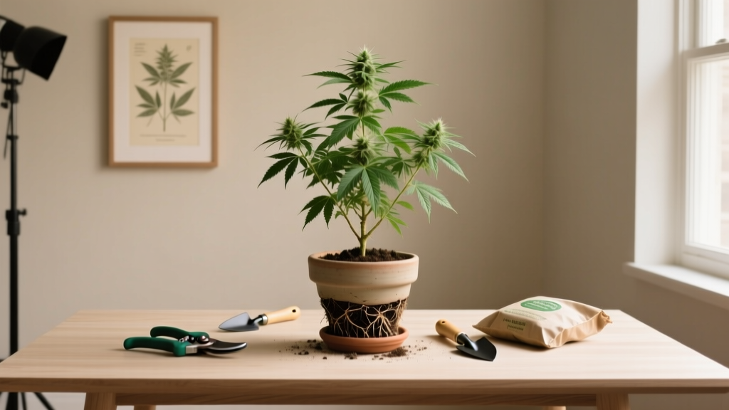 How to Prune Indoor Marijuana Plants & Repot Like a Pro: The 7-Step Stress-Free Guide That Prevents Shock, Boosts Yield, and Saves Your Crop (No More Root-Bound Stunting or Topping Mistakes!)