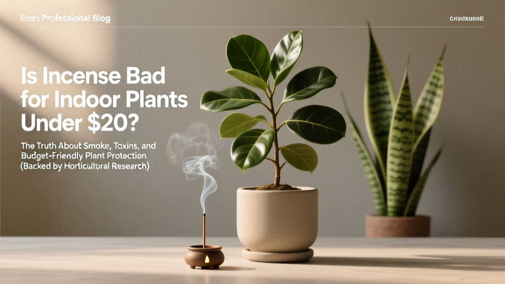 Is Incense Bad for Indoor Plants Under $20? The Truth About Smoke, Toxins, and Budget-Friendly Plant Protection (Backed by Horticultural Research)