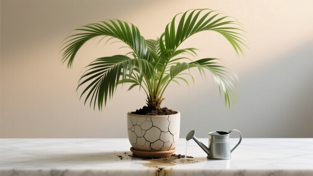 How Often Should I Water My Indoor Palm Plant Watering Schedule? The Truth: Overwatering Kills 73% of Palms—Here’s Your Exact Seasonal, Soil-Based, & Pot-Size Adjusted Schedule (No Guesswork)