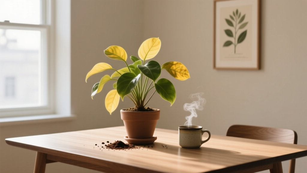Does coffee help indoor plants with yellow leaves? The truth—plus 5 science-backed fixes that actually reverse chlorosis (no more guessing or wasting grounds!)