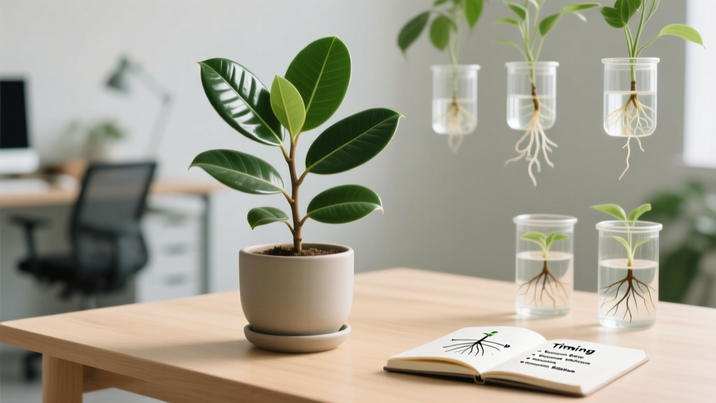 Yes, You *Can* Propagate a Rubber Tree Plant Not Growing—Here’s Exactly How to Diagnose the Stagnation First, Then Choose the Right Propagation Method (With Success Rates, Timing, and Rooting Mistakes 92% of Home Gardeners Make)