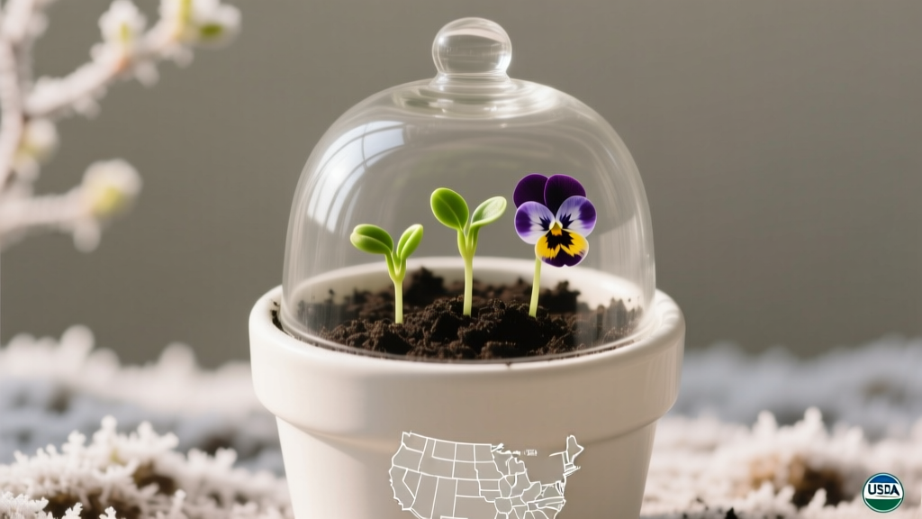 Stop Wasting Pansy Seeds: The Exact Indoor Sowing Window (Based on Your Zone + Frost Dates) — Plus How to Avoid Leggy Seedlings, Damping Off, and Late Blooms