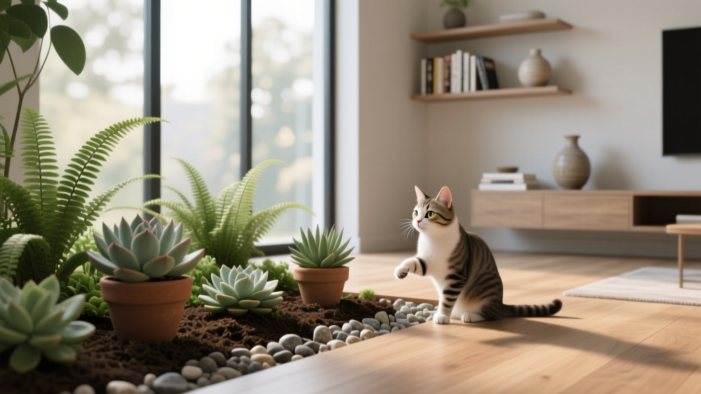 How to Keep My Cat Away From My Indoor Plants Soil Mix: 7 Vet-Approved, Plant-Safe Strategies That Actually Work (No More Digging, No Toxic Repellents, No Stress)