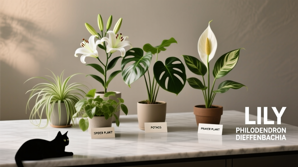 Toxic Indoor Plants for Cats: Vet-Verified Guide