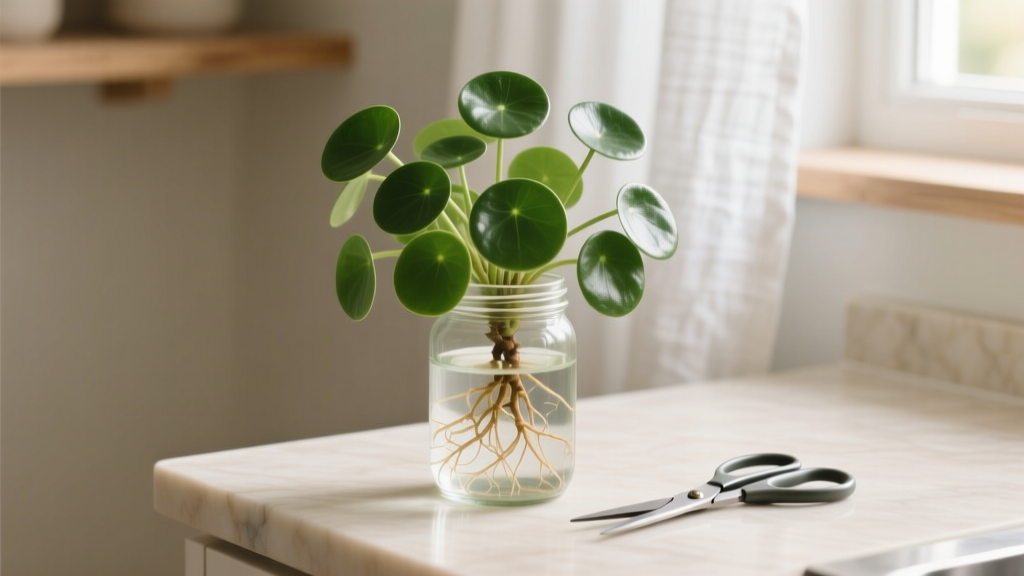 How to Propagate Mirror Plant Under $20: The Zero-Waste, 3-Step Method That Beats Store-Bought Cuttings (No Special Tools Needed — Just Scissors, a Jar & Tap Water)